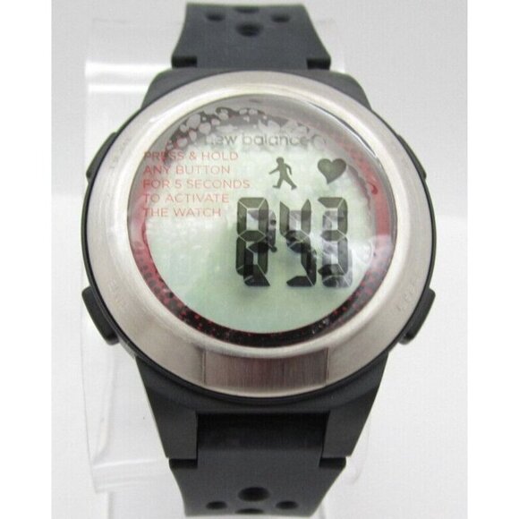 New Balance Quartz WR Digital 40mm Round Watch (H377) "New Battery" - Picture 1 of 9